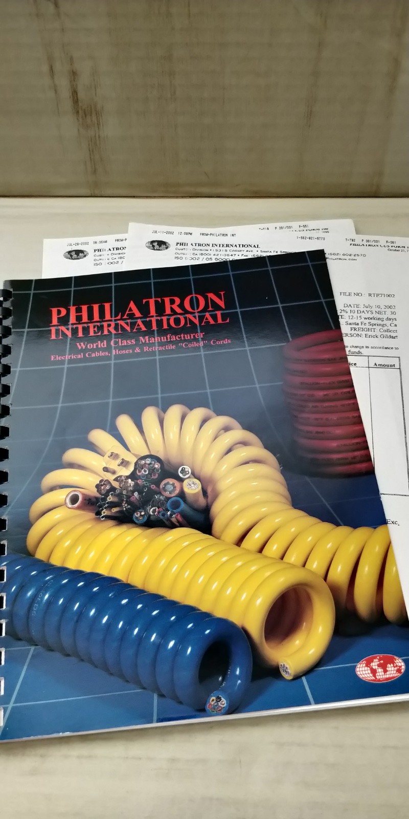 2002 PHILATRON INTERNATIONAL Catalog CABLE & CORD c6