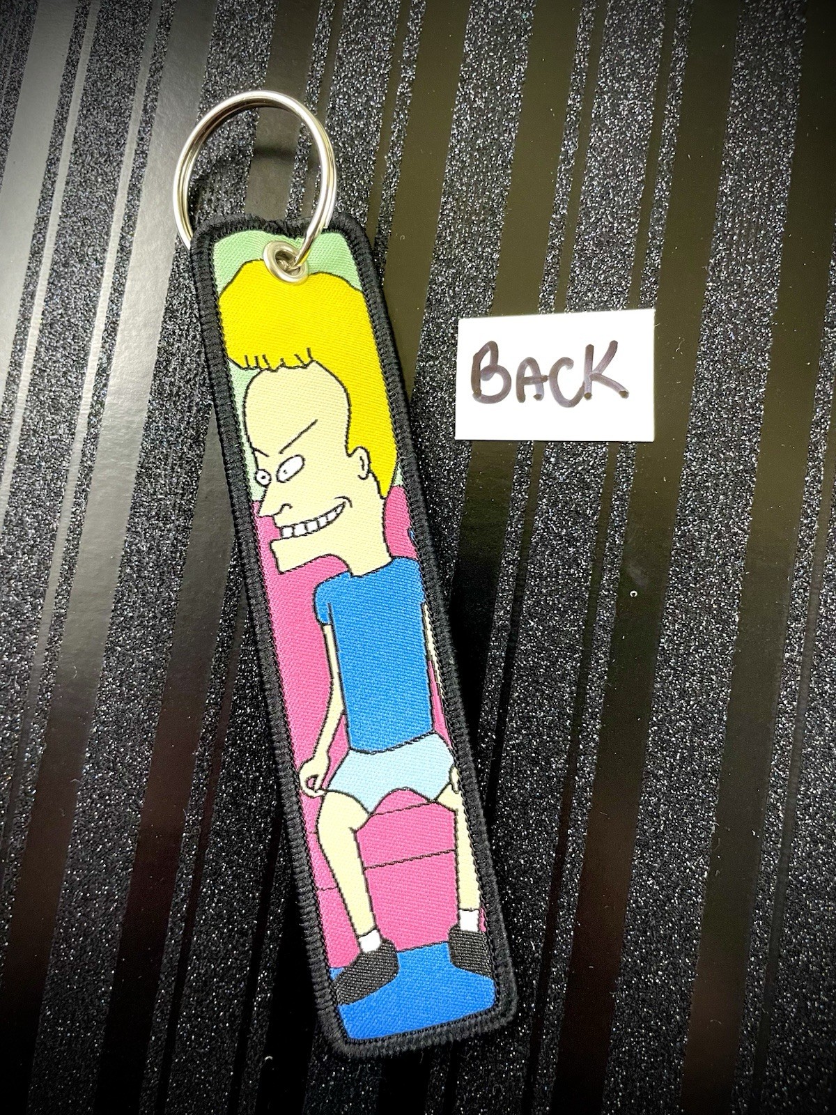 1 Piece Double Sided 5 Inch Beavis & Butthead Keychain
