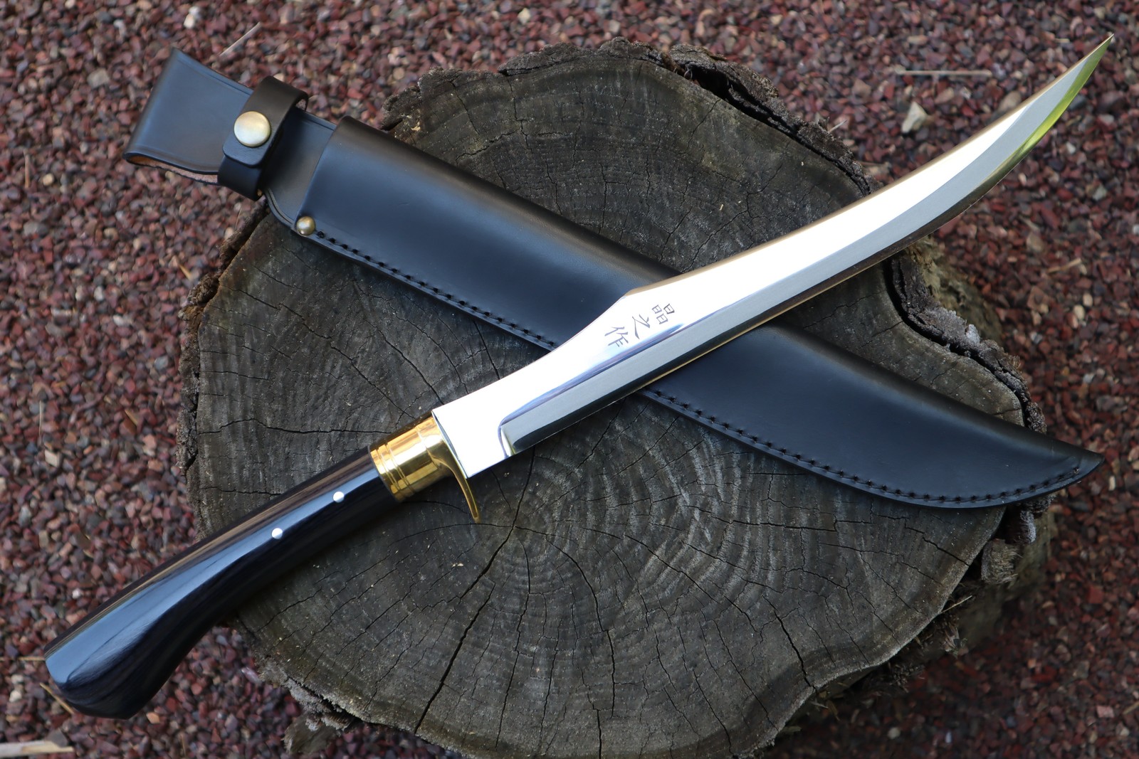 Masano Toyokuni Japan TKA-022 Kaizoku 11.22" Fixed Blade Short Sword Knife