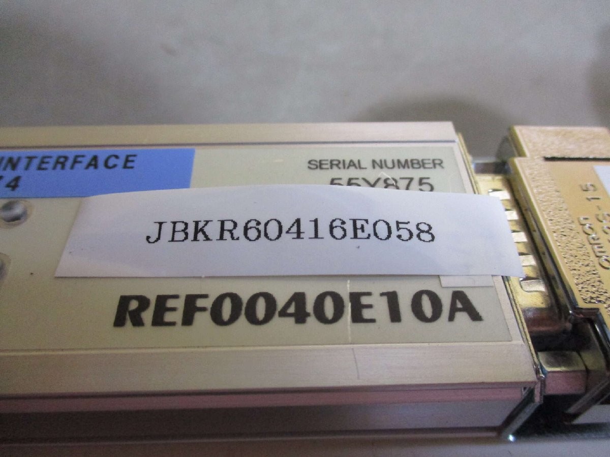 RENISHAW REF0040E10A Serial 9N6295 Used