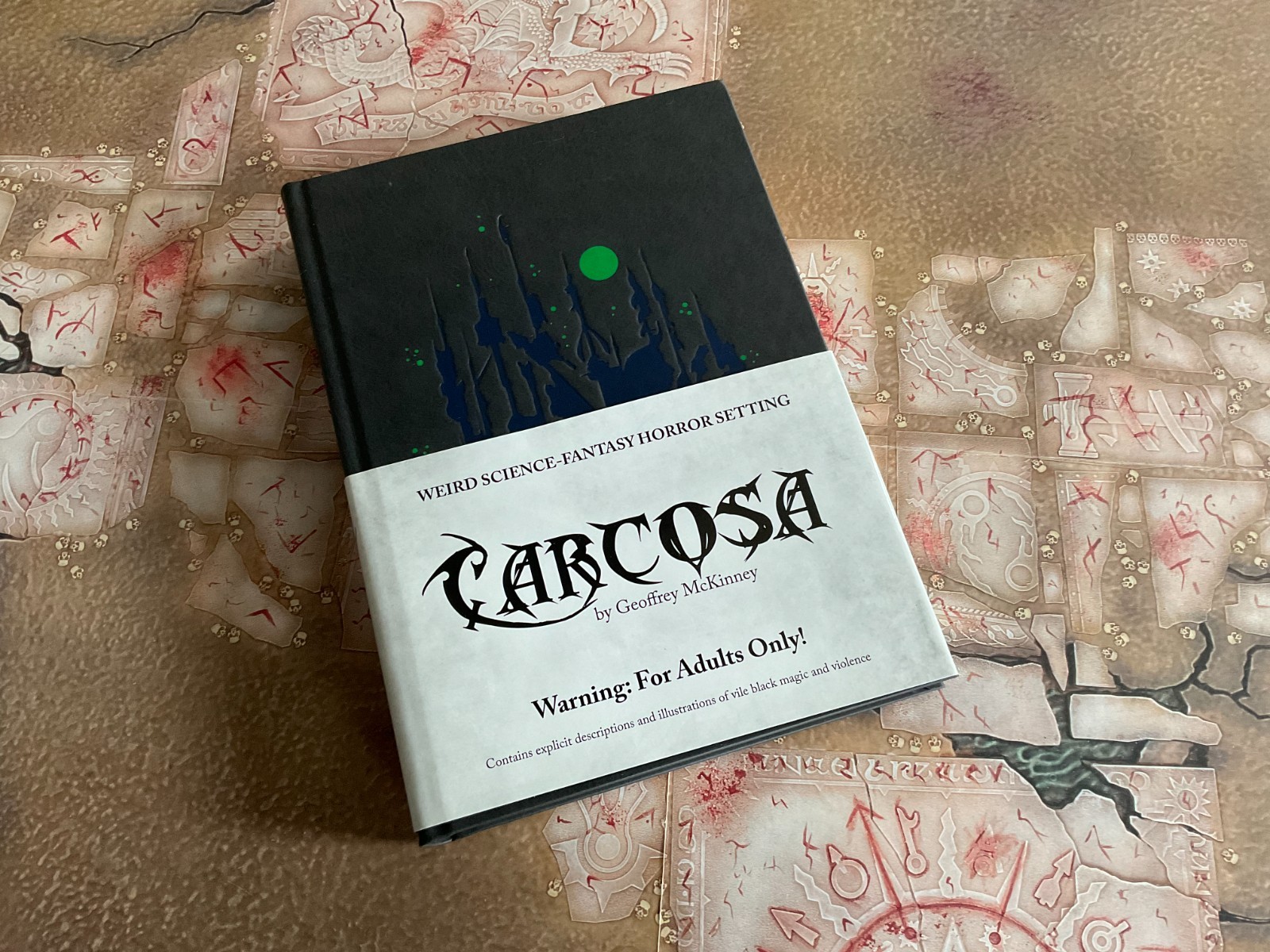 Lamentations of the Flame Princess Carcosa horror setting LotFP rpg