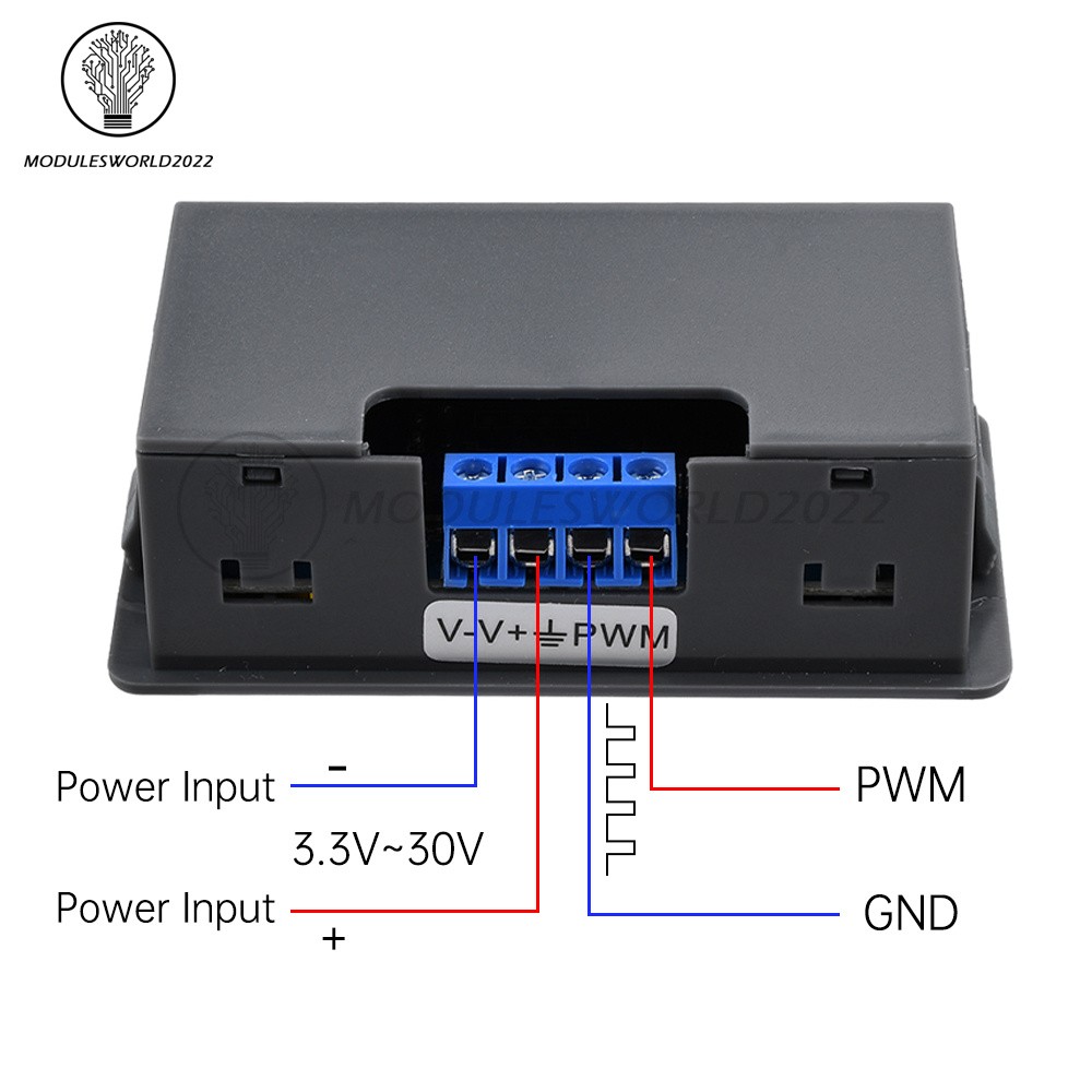 Signal Generator Module Adjustable PWM Pulse Frequency Duty Cycle Square Wave