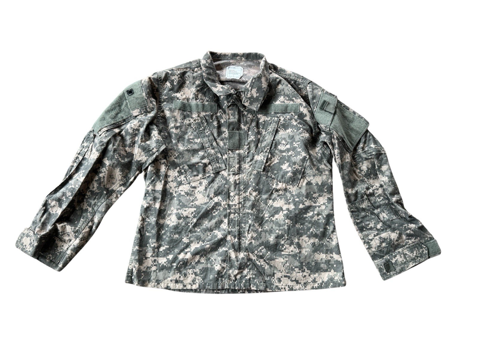 US Army ACU Digital Camo Combat Jacket Mens Medium Short Military Field Coat