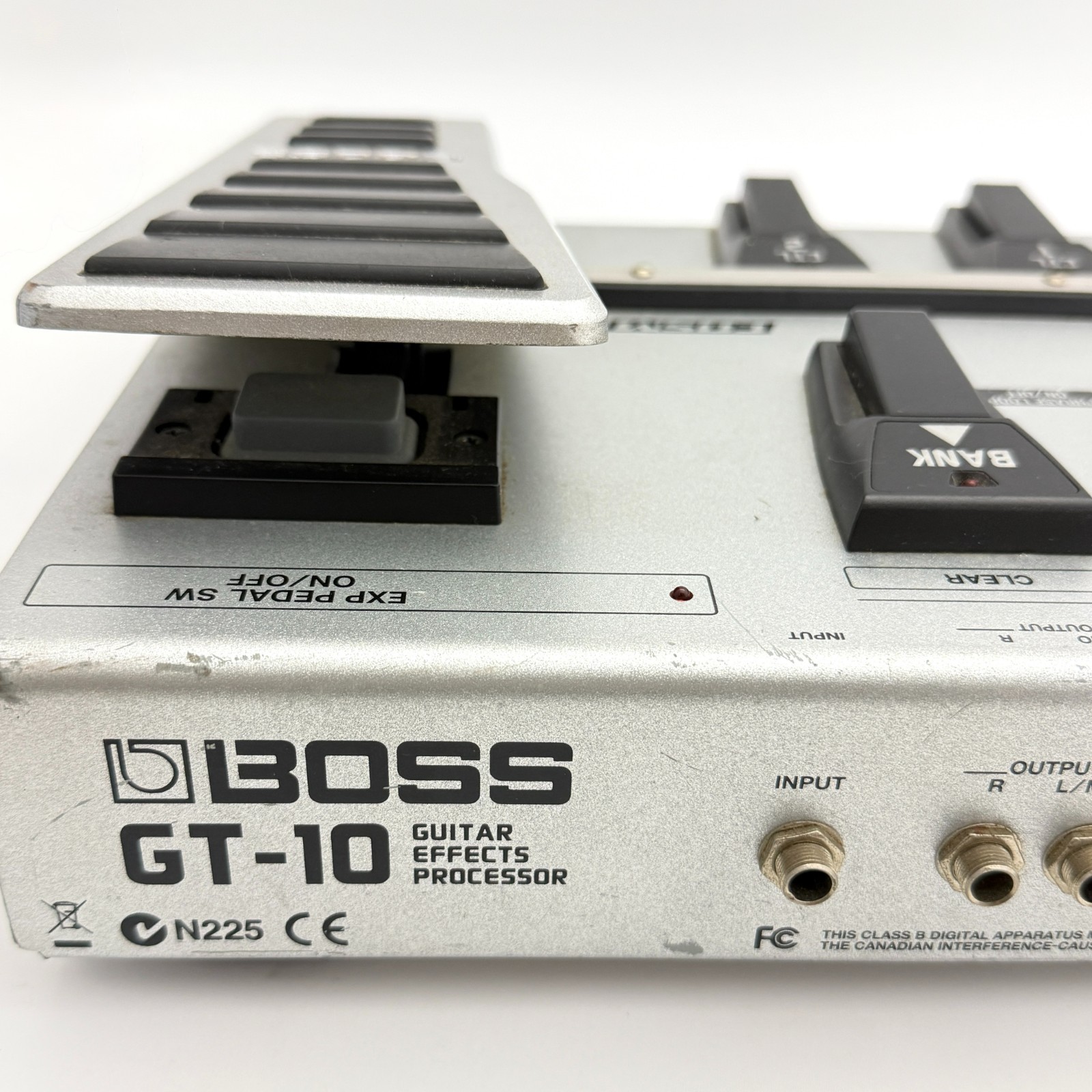 Boss GT-10 Guitar Multi Effects Floor Processor Pedal Board With Adapter #0200