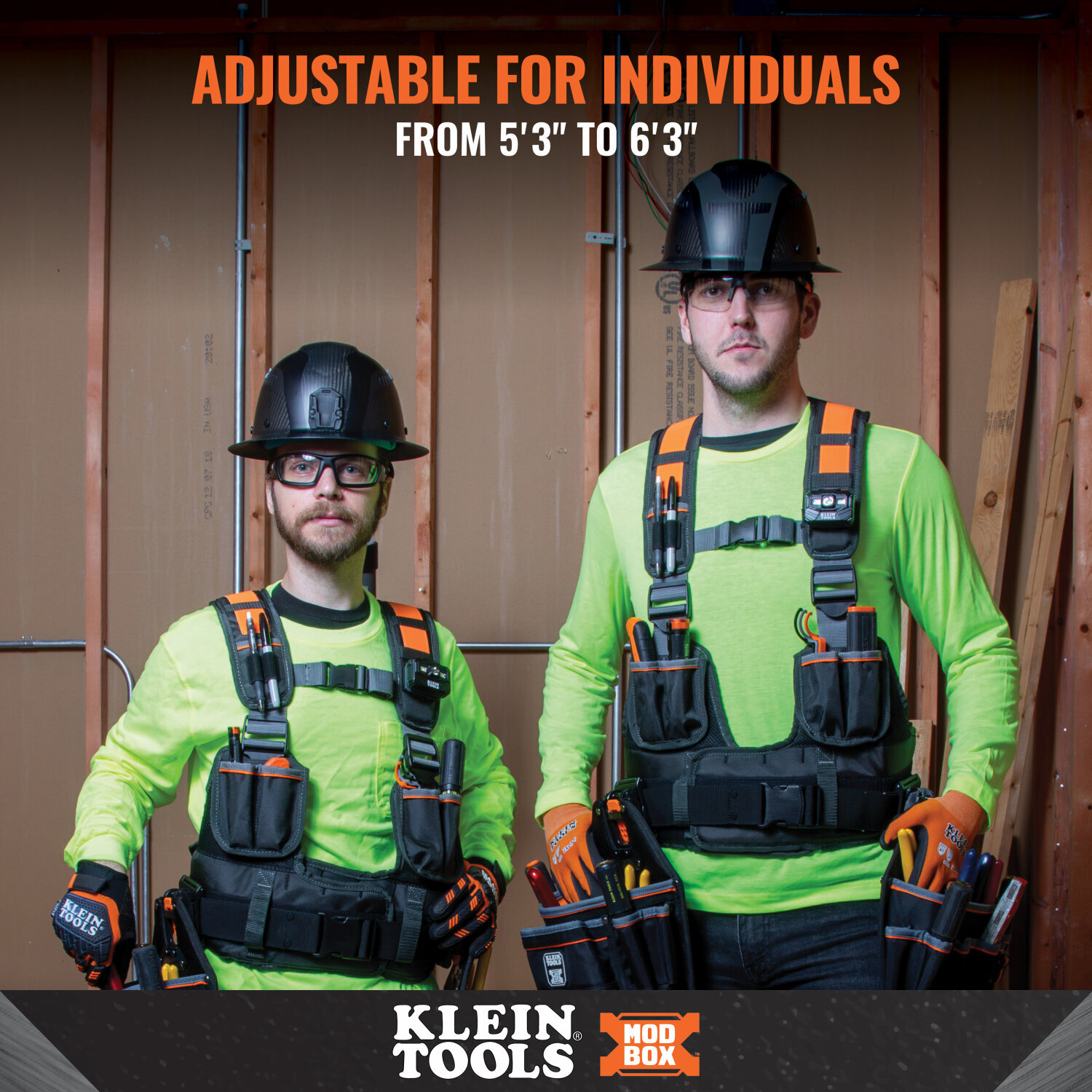 Klein Tools 55829MB MODbox Tool Vest and Pouch, Fully Adjustable