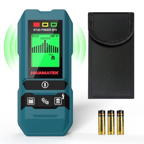 Stud Finder Wall Scanner Detector with Pro Smart Sensor,Audio Alarm and HD
