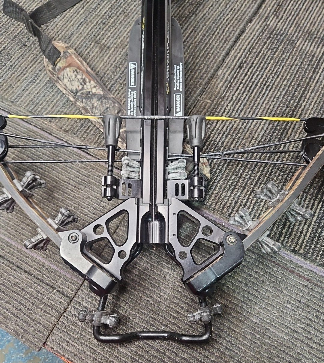 TenPoint Stealth SS Crossbow with Scope, Quiver, 7 Arrows, Soft & Hard Cases