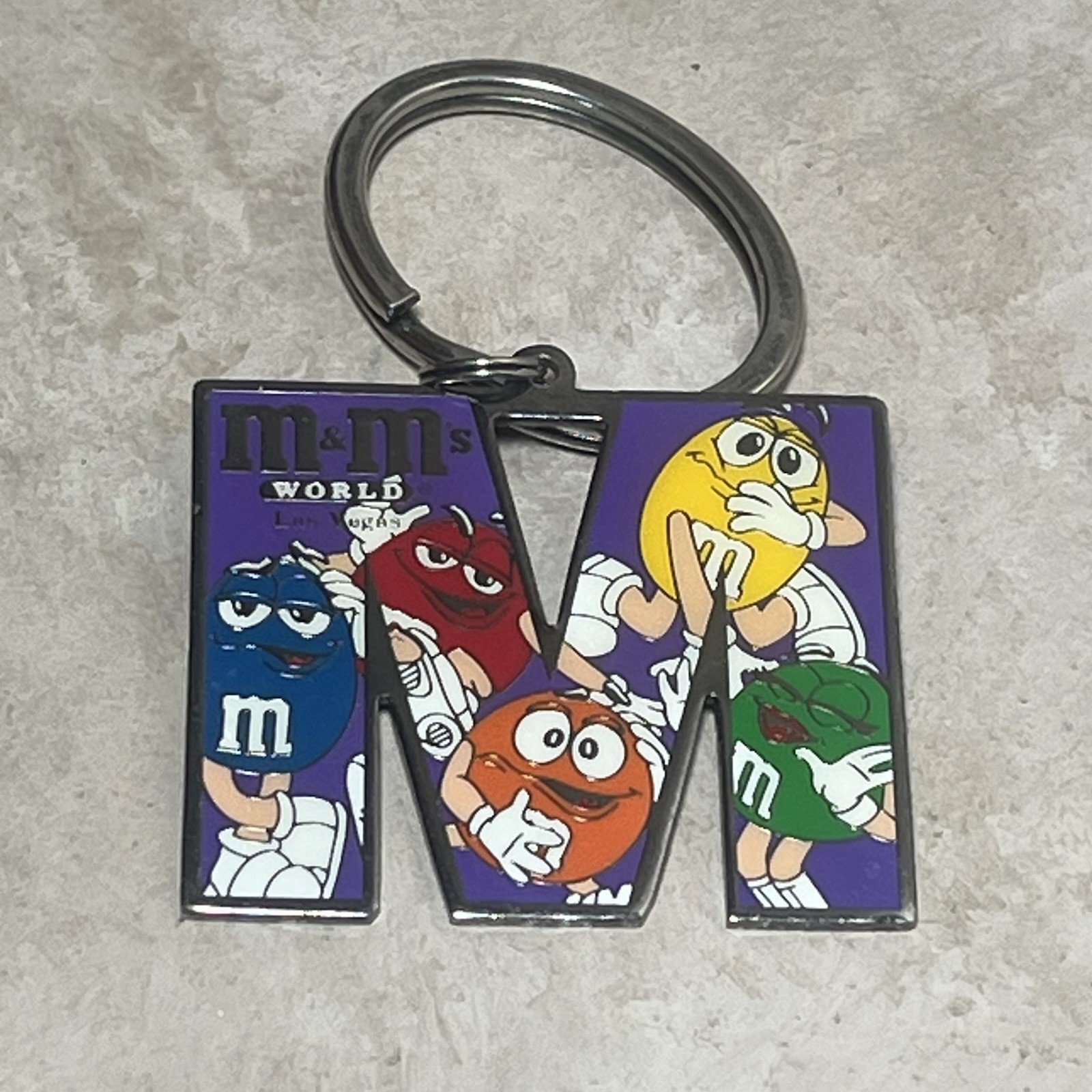 M&M’s Candies World Las Vegas Keychain