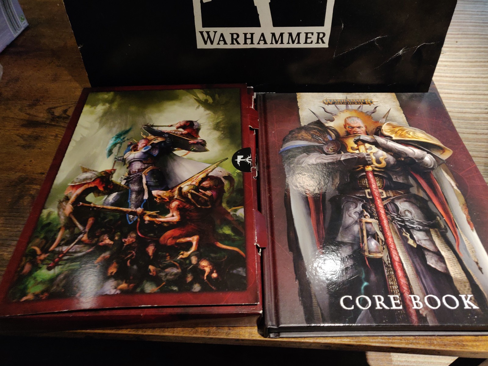 AOS Warhammer Rulebook 4.0 with Accessories Used