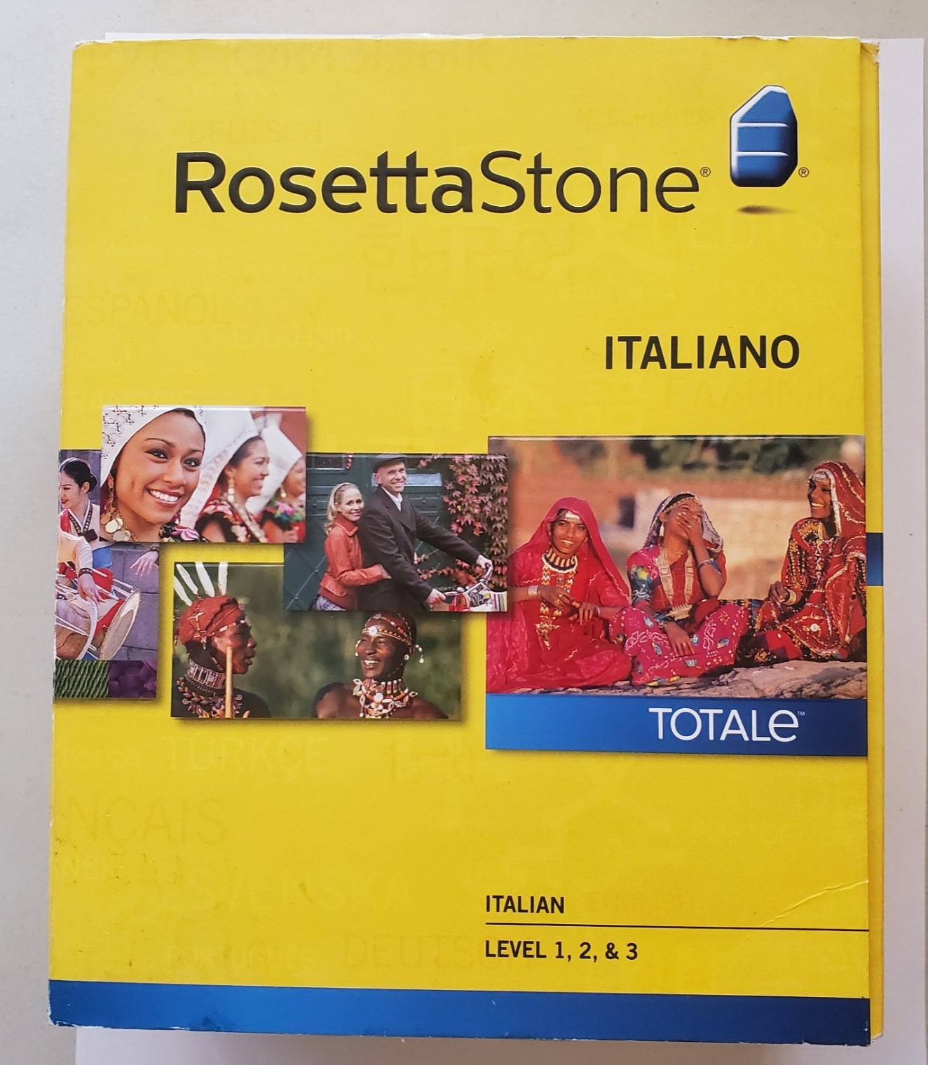 Rosetta Stone Italiano Level 1-2-3 & Audio Companions 1-3 Italian, No Headphones