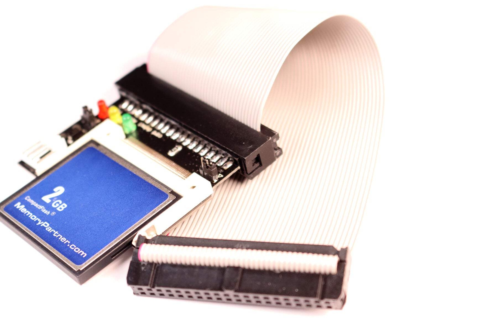 CompactFlash harddisk emulation kit for Retro PCs
