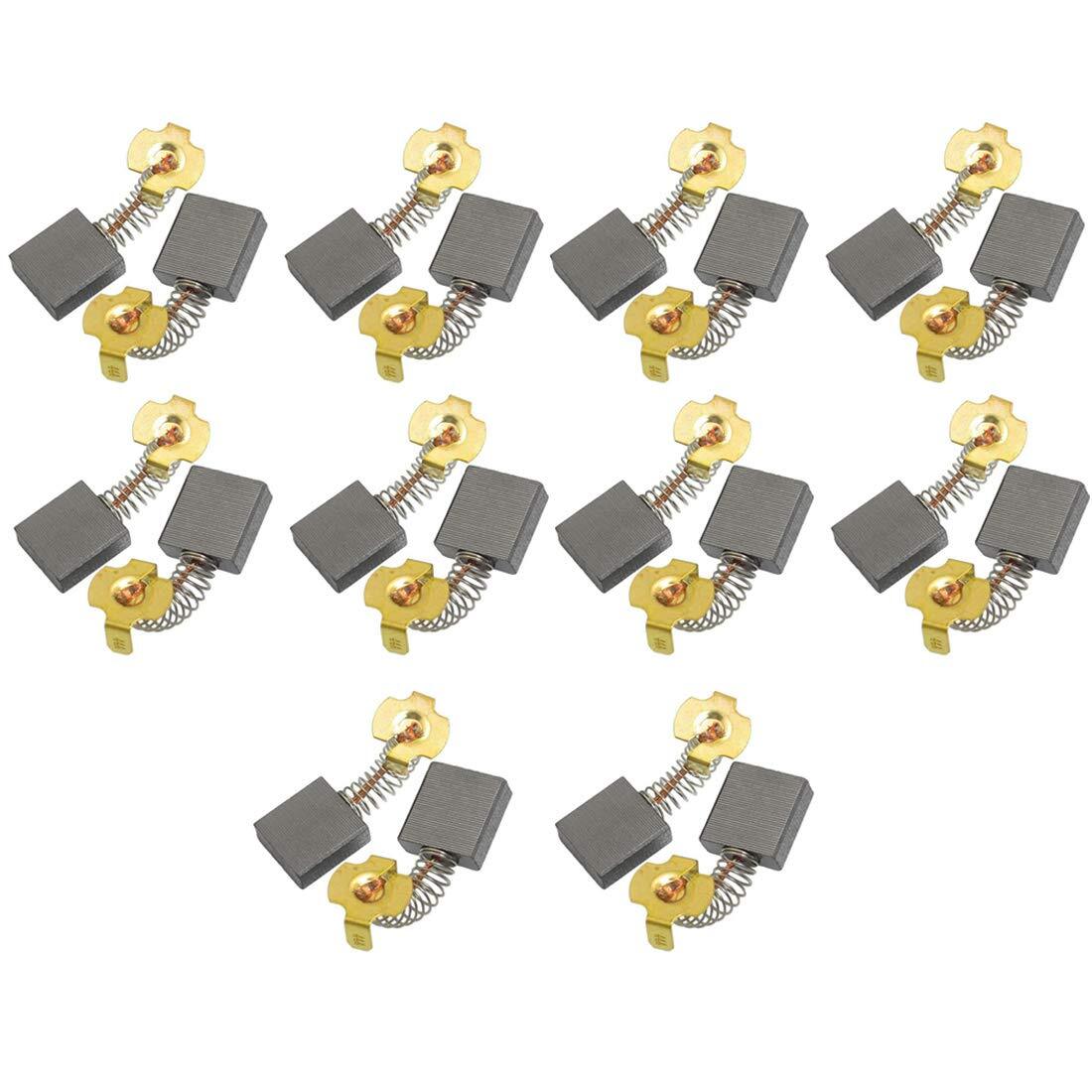 20pcs Carbon Brushes Replacement for Electric Motors 18mm x 17mm x 7mm Parts