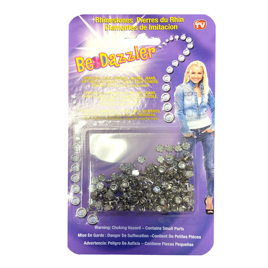 The Original Bedazzler Clear Rhinestones Refill-300 Pieces (2 x 150 pk)