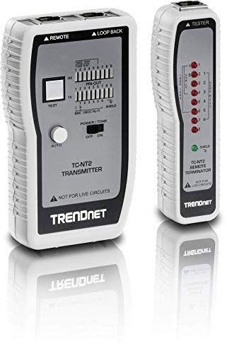 Network Cable Tester Ethernet USB BNC Coax Cat 7 6 5 300 Meter Remote Testing
