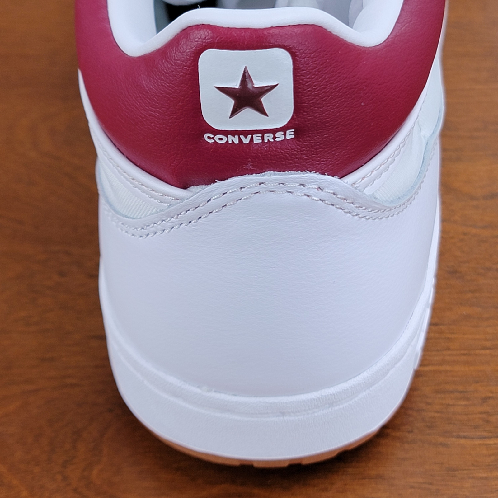 Converse Men's Fastbreak Pro Mid Skater Shoes 169646C White/Team Red/White 9.5
