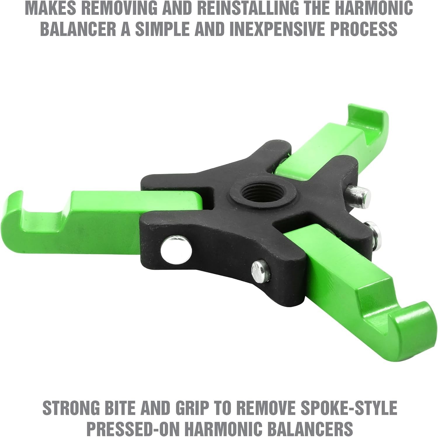 Versatile 6-Piece Harmonic Balancer Puller Kit with Portable Storage Case