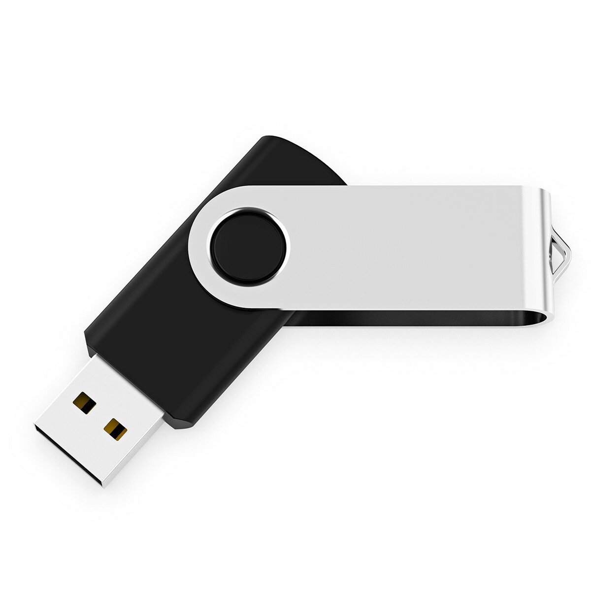 10Pack Swivel USB Flash Drives Memory Stick U Disk Thumb Pendrive Storage Black