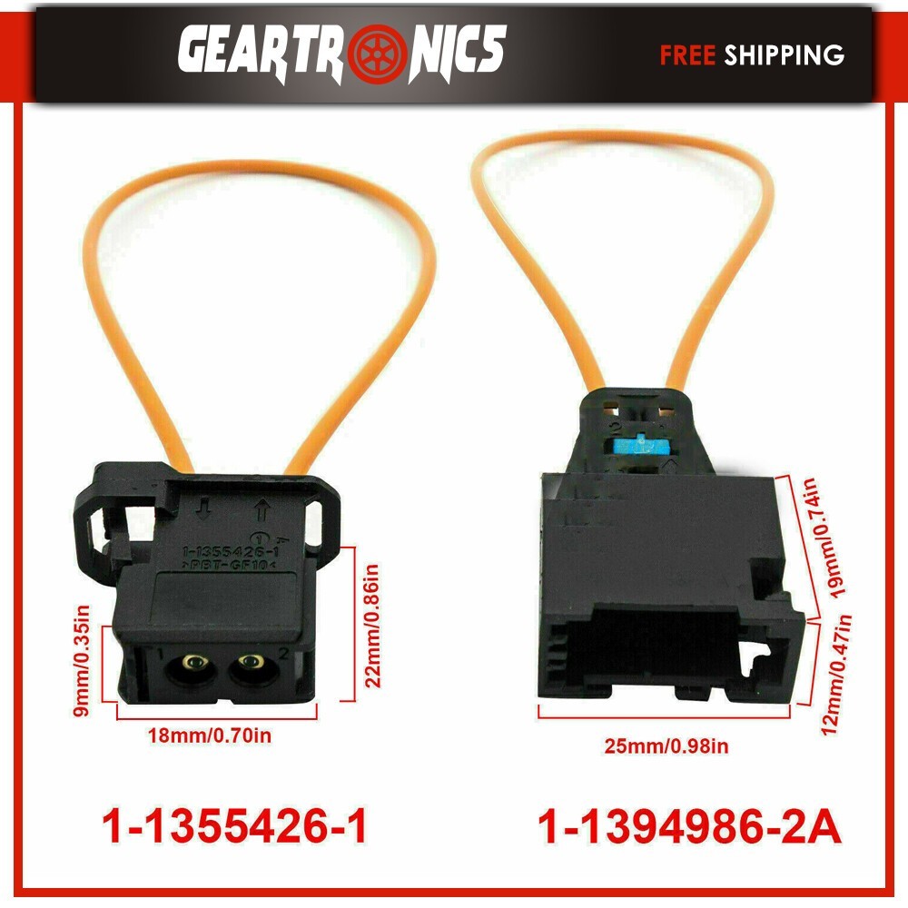 MOST Fiber Optic Loop Bypass MALE & FEMALE Kit Fits BENZ AUDI Dusmknnaivqhcieggq