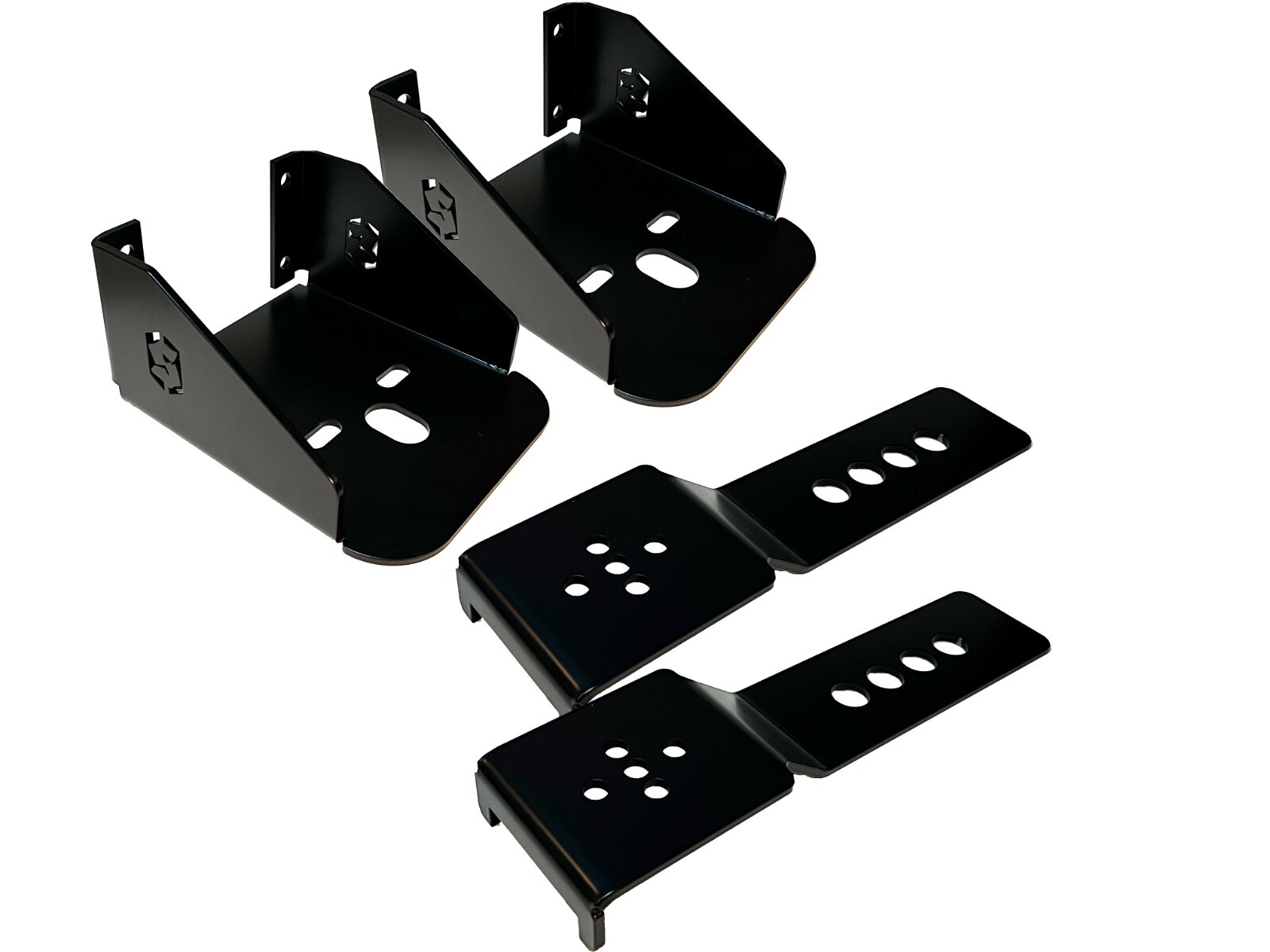 Universal Bolt On Side Frame Bag and Over Leaf Brackets for 5-6" Air Springs