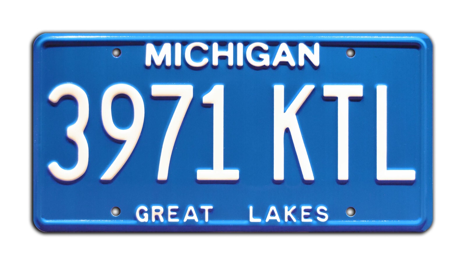 Ash vs Evil Dead | Ash's Oldsmobile | 3971KTL | Metal Stamped Prop License Plate