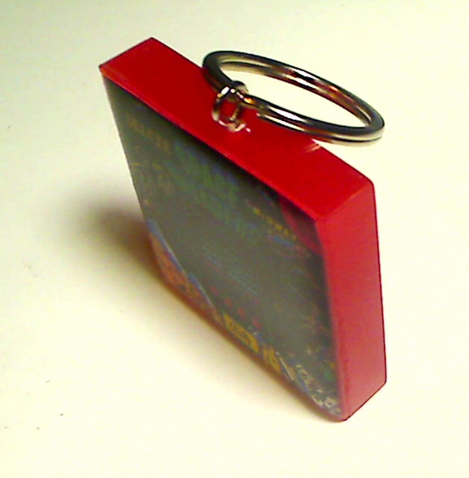 Space Invaders Deluxe Arcade Coin Door accessory Keychain