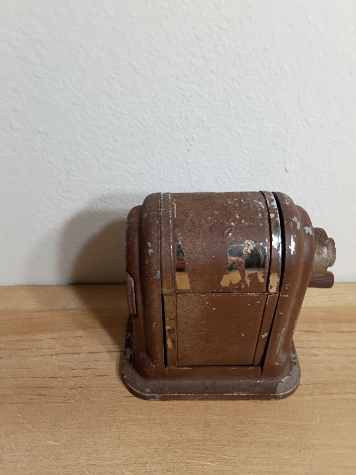 Vintage Apsco Chicago Mechanical Pencil Sharpener Industrial Office Desk Decor