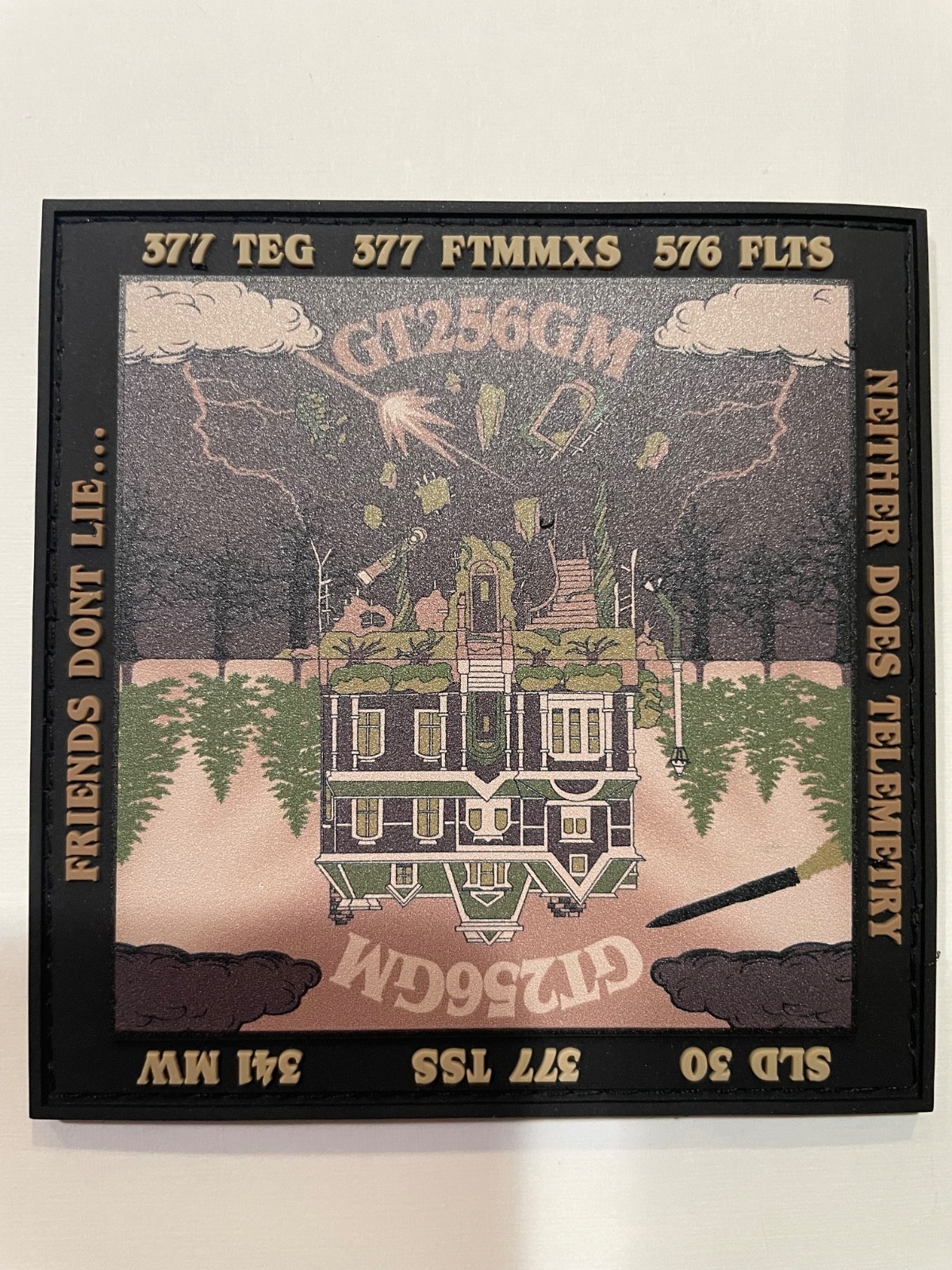 GT256GM OCP Stranger Things Themed MMIII ICBM Official Mission Patch PVC