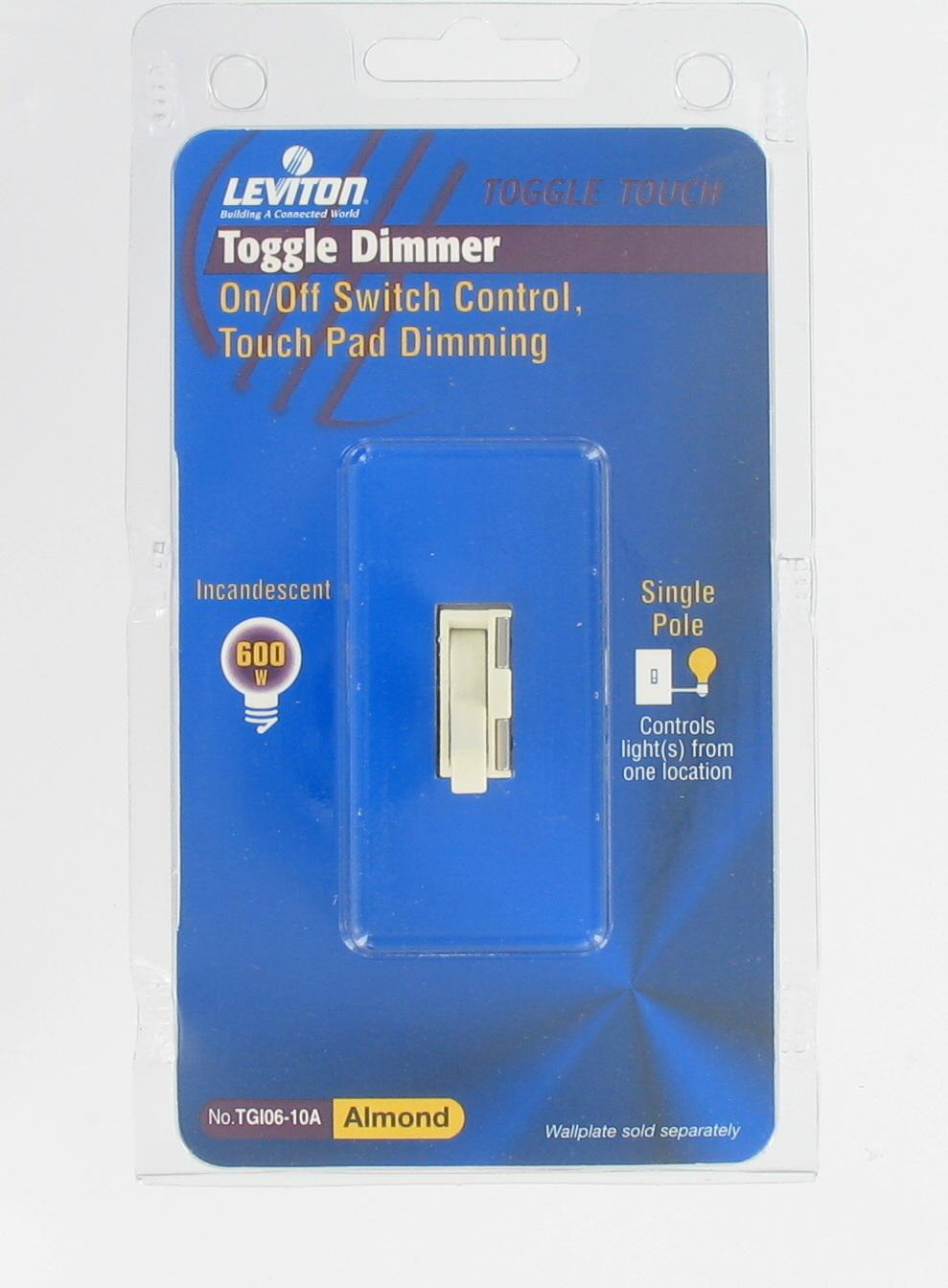 LEVITON TGI06-10A TOGGLE DIMMER