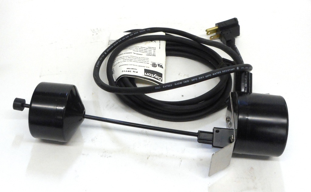 DAYTON, VERTICAL FLOAT SWITCH, 3BY72