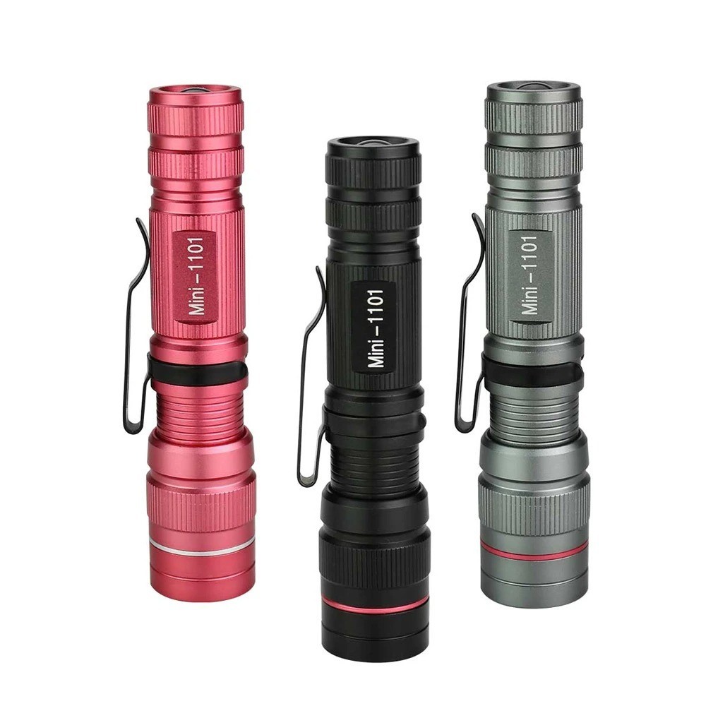 35000000 lumens Small LED Mini Flashlight Pocket Super Bright Torch Rechargeable