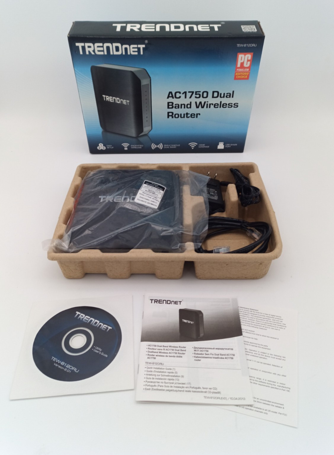 Trendnet AC1750 Dual Band Wireless Router TEW-812DRU | New Open Box