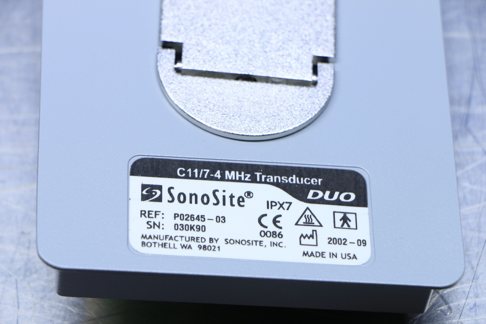Sonosite C11/7-4 MHz Convex Array Transducer