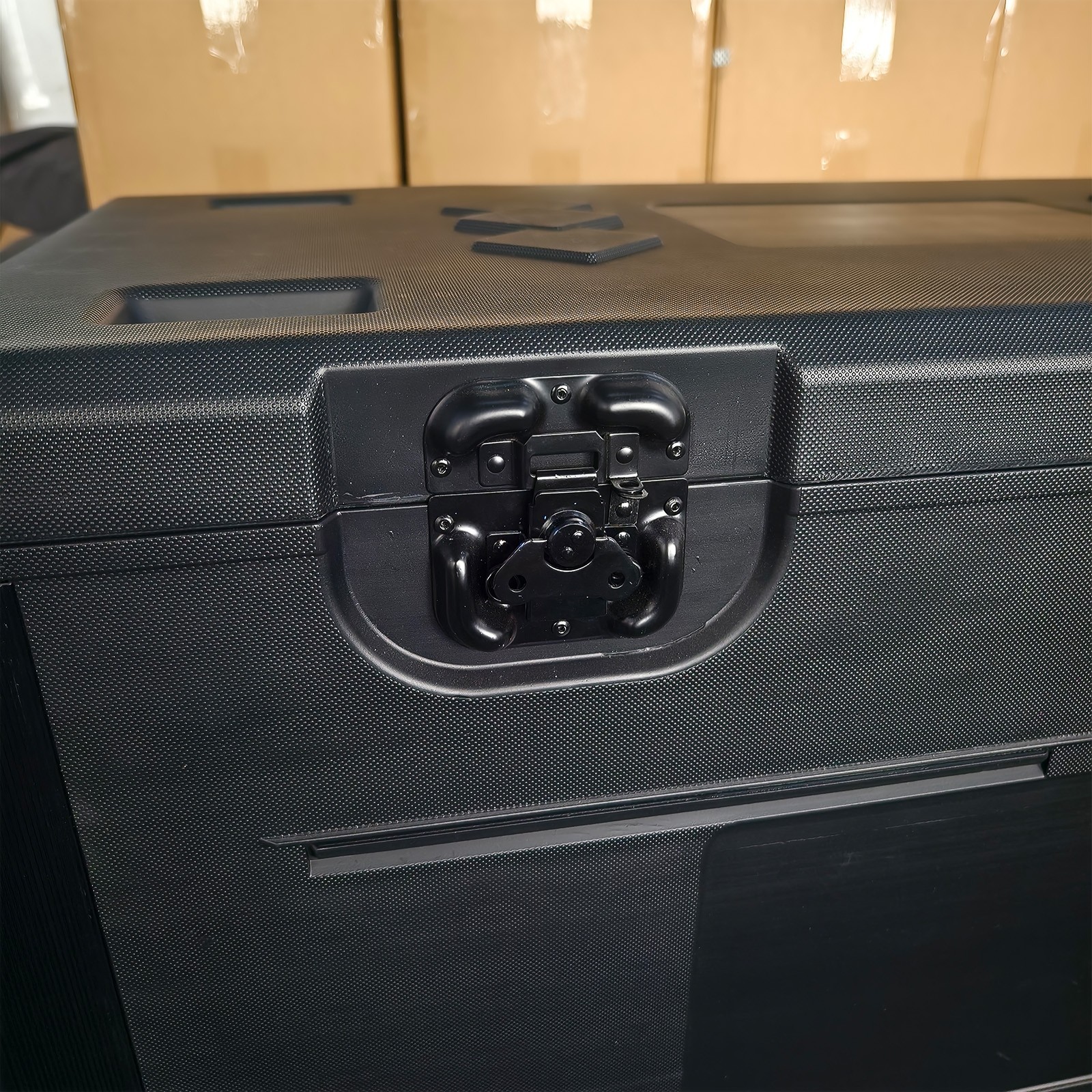 44"x22"x25" Cable Trunk Road Case Stackable Heavy-Duty Equipment Storage Case