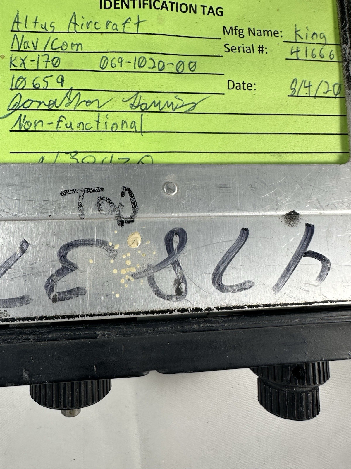 King Nav/Com KX 170B PN 069-1020-00