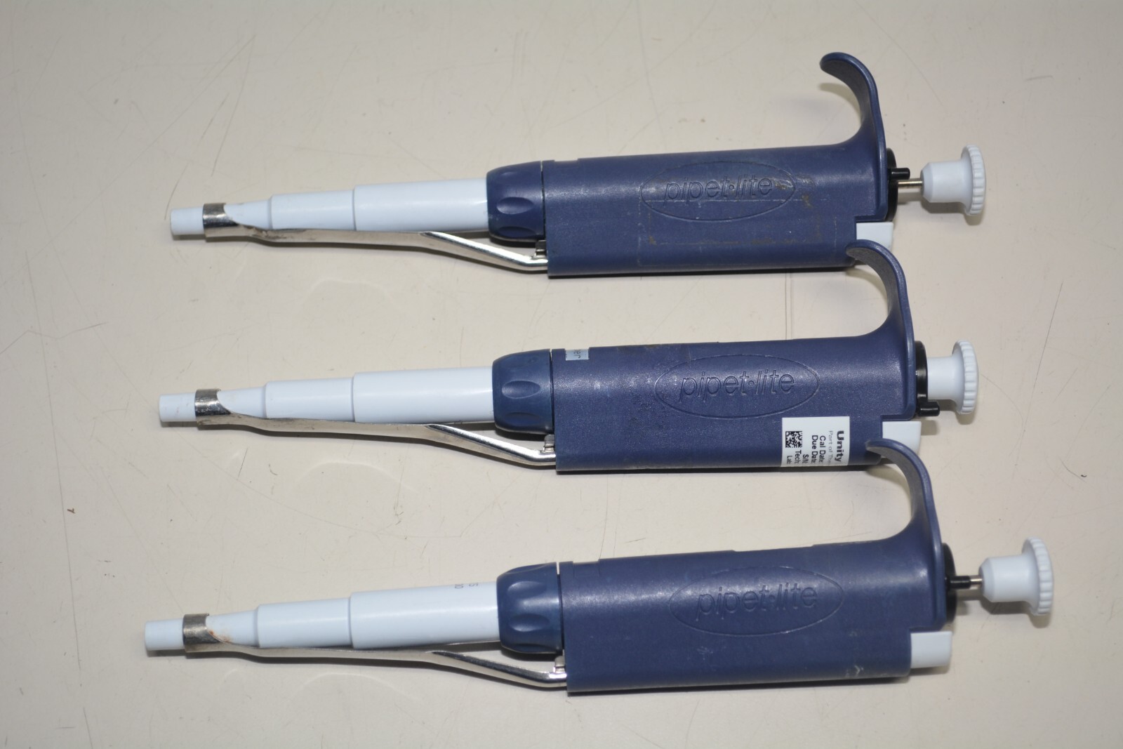 Lot 3x Rainin Pipet-Lite LTS 1000 100uL-1mL L1000 Single Channel Manual Pipette
