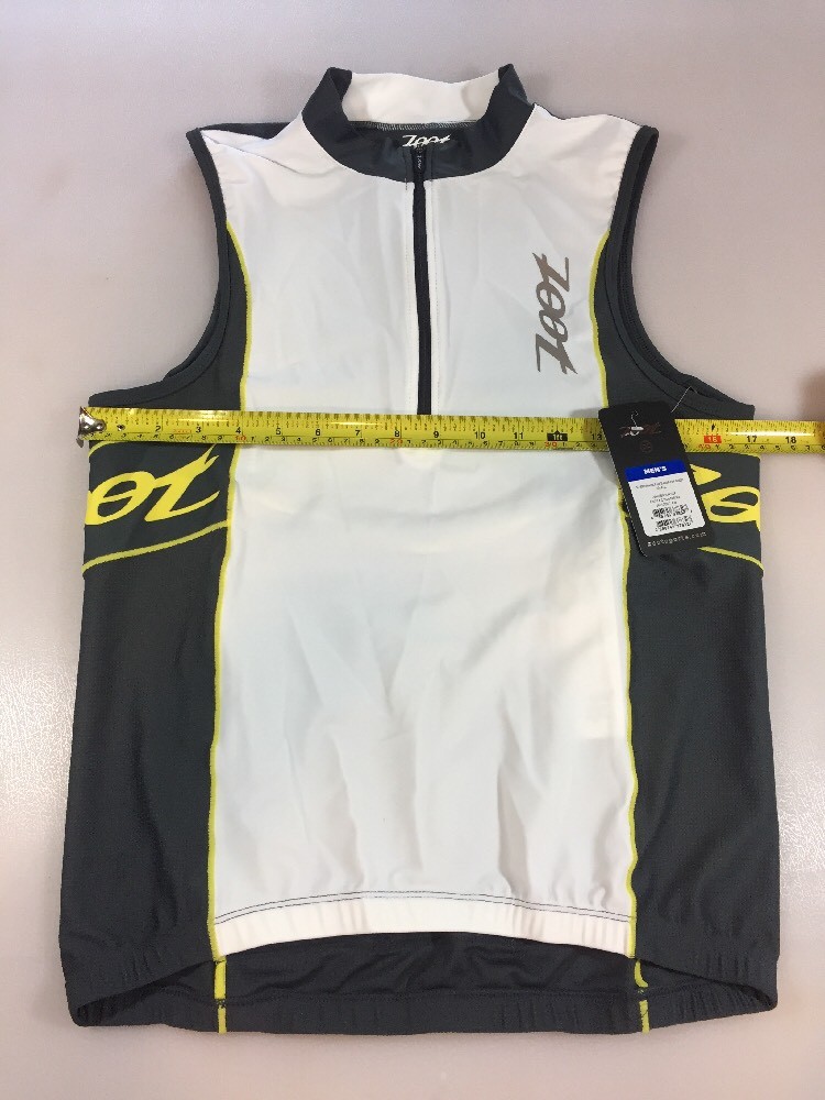 Zoot Mens Performance Tri Sleeveless Jersey Small S (6163)
