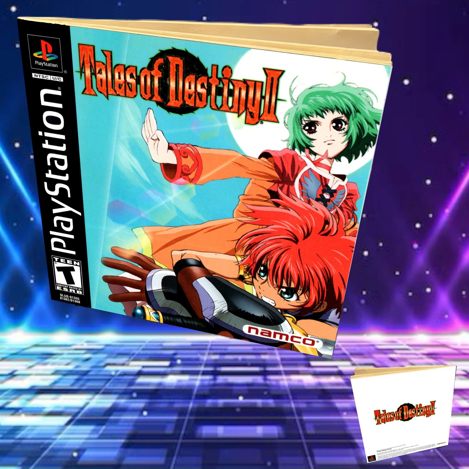 Replacement Manual for - Tales of Destiny 2 - Sony PS1 Instruction Booklet