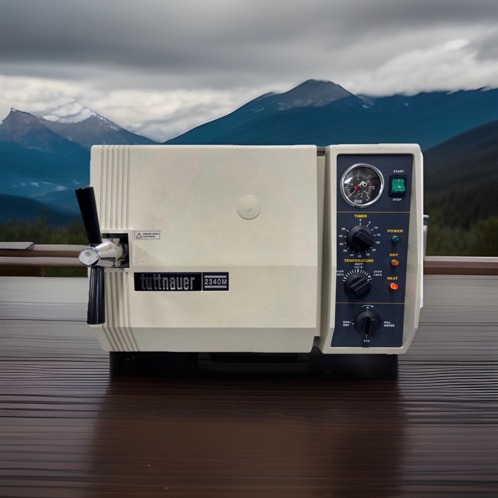 Tuttnauer 2340M Autoclave With Warranty And Free Delivery
