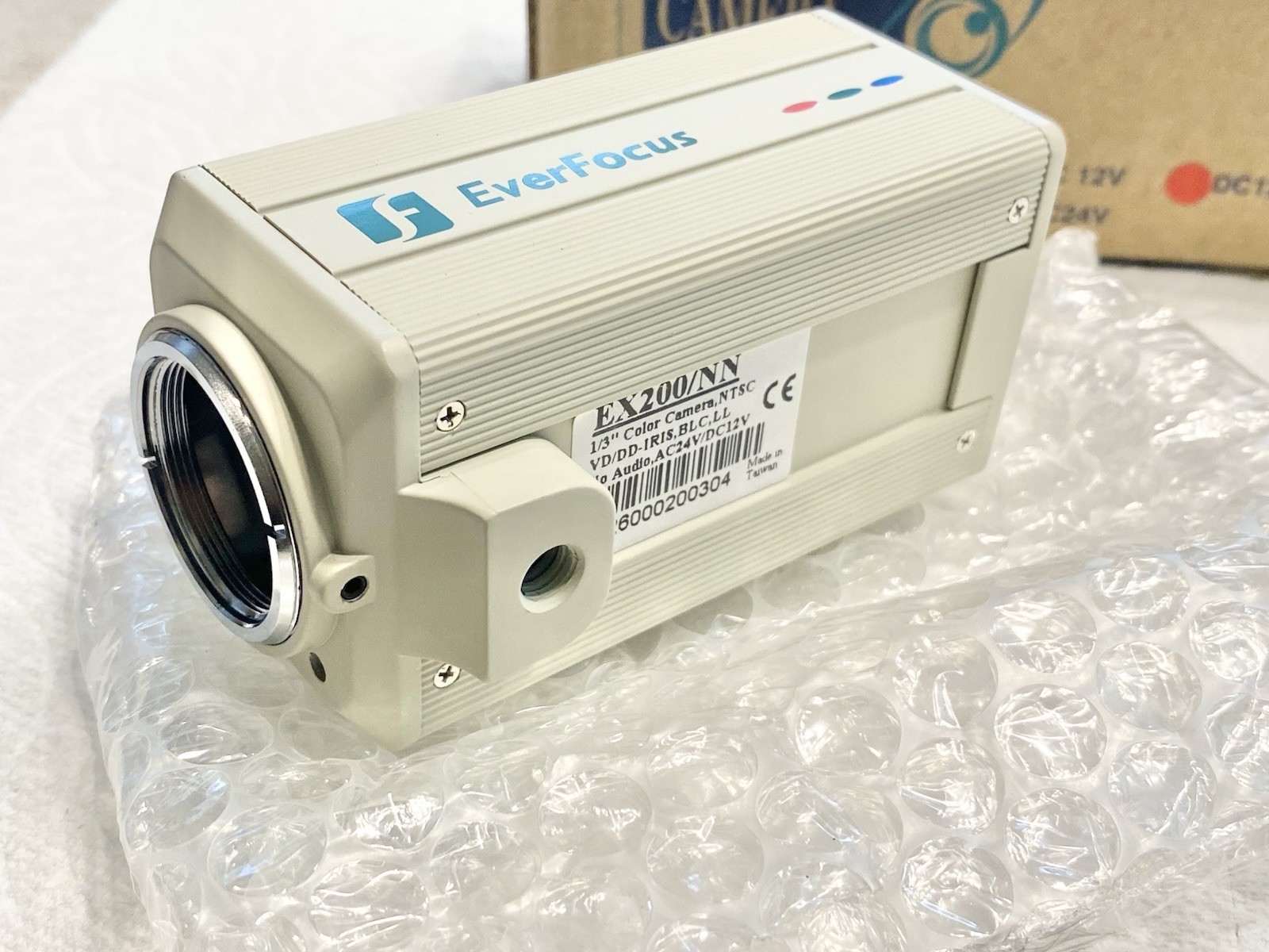 Everfocus EX200/NN CCD 1/3” Color Security Camera. NEW!!