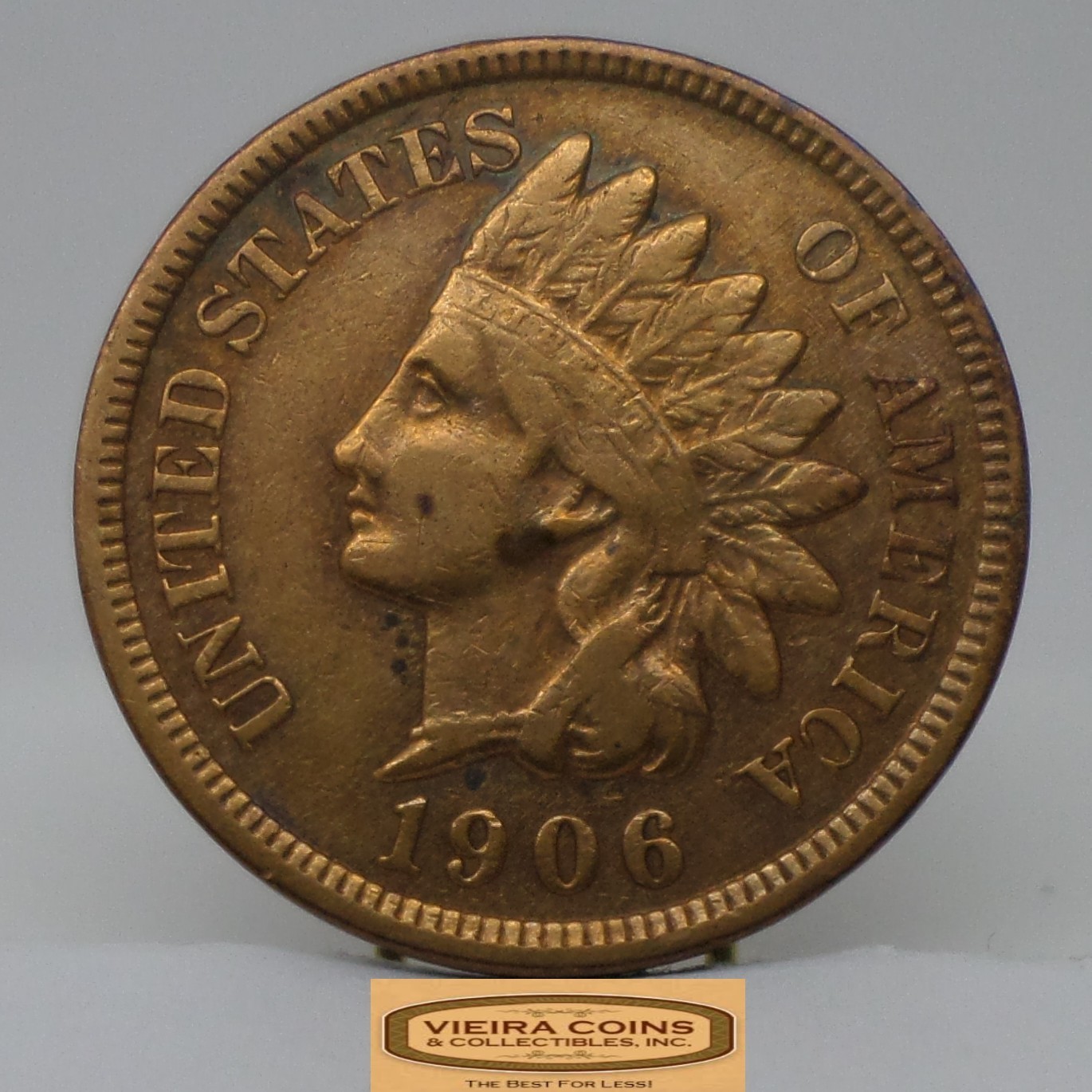 1906 Indian Head One Cent, Full Liberty - #C50009NQ