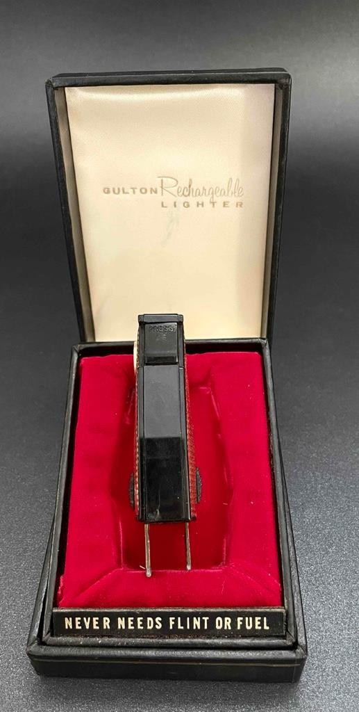 Gulton Rechargeable Electric Lighter in Original Box & Instructions