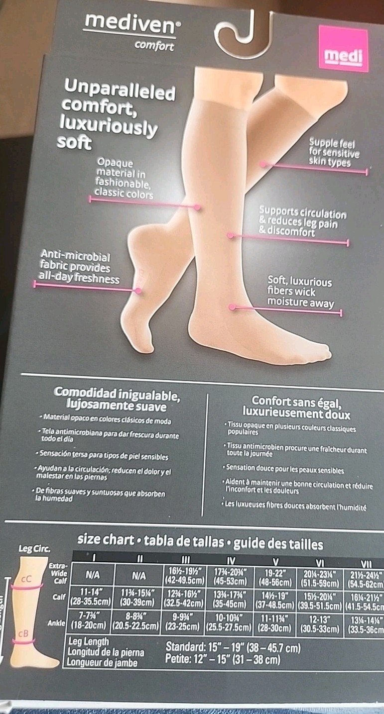 Mediven Compression Socks 49505, New