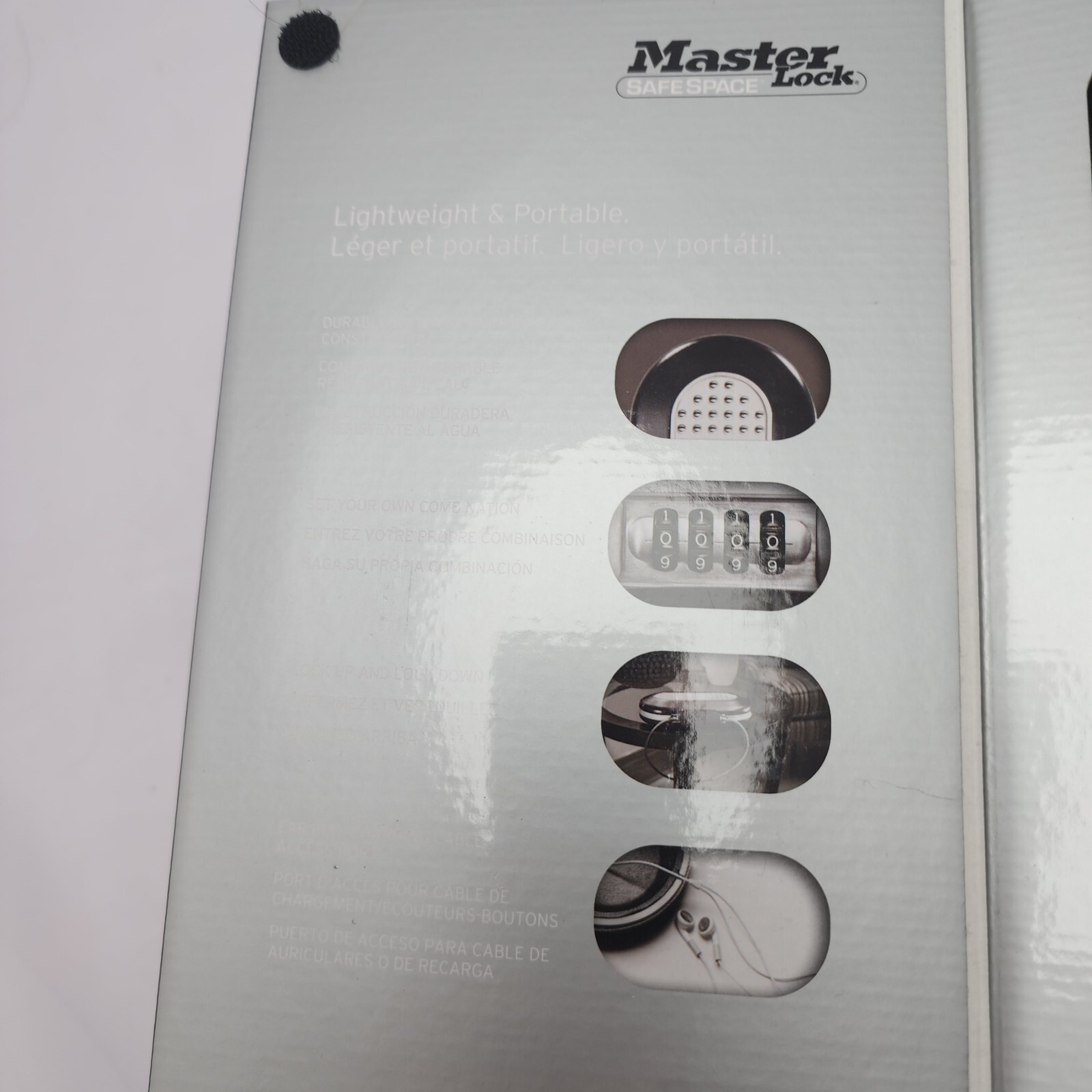 MasterLock SafeSpace Portable Safe New in Box