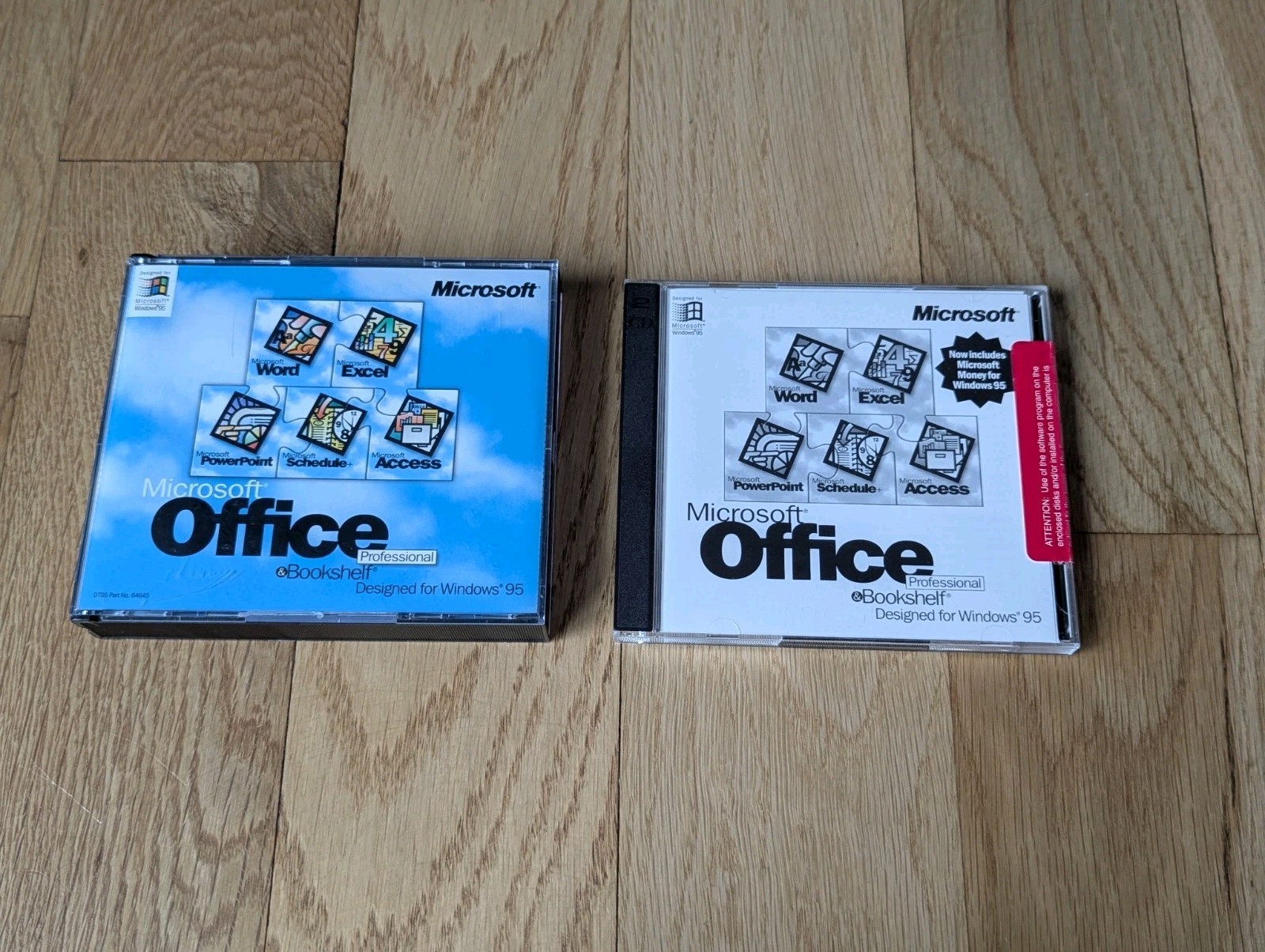 Microsoft Office And Bookshelf Professional For Windows 2 CDs, Box And Inserts