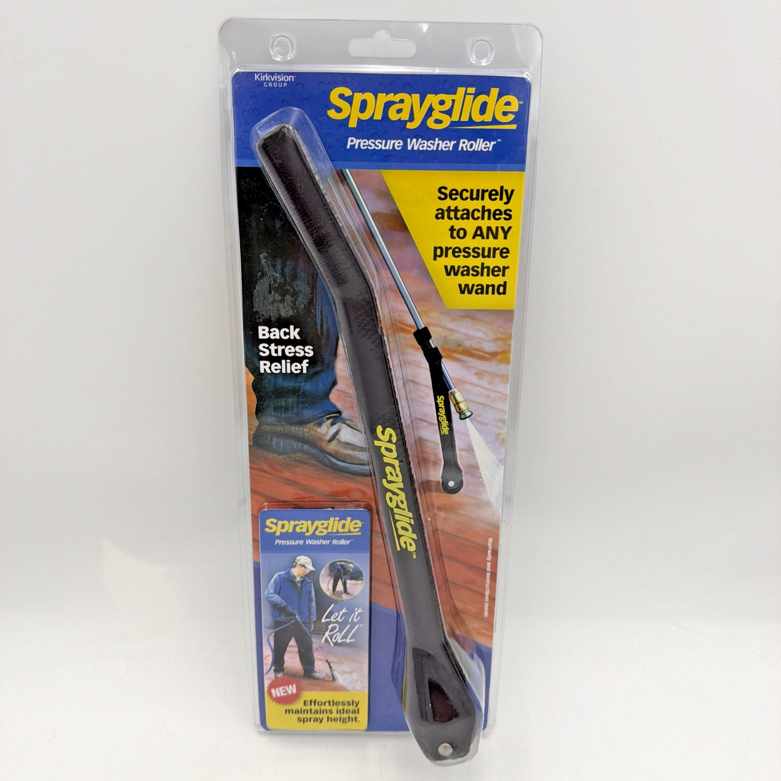 Sprayglide Pressure Washer Roller Support Works w/ Any Pressure Washer Fast Ship