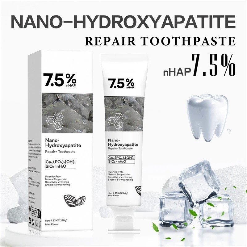 7.5% Nano Hydroxyapatite Toothpaste - Sensitivity Relief & Remineralize ~US