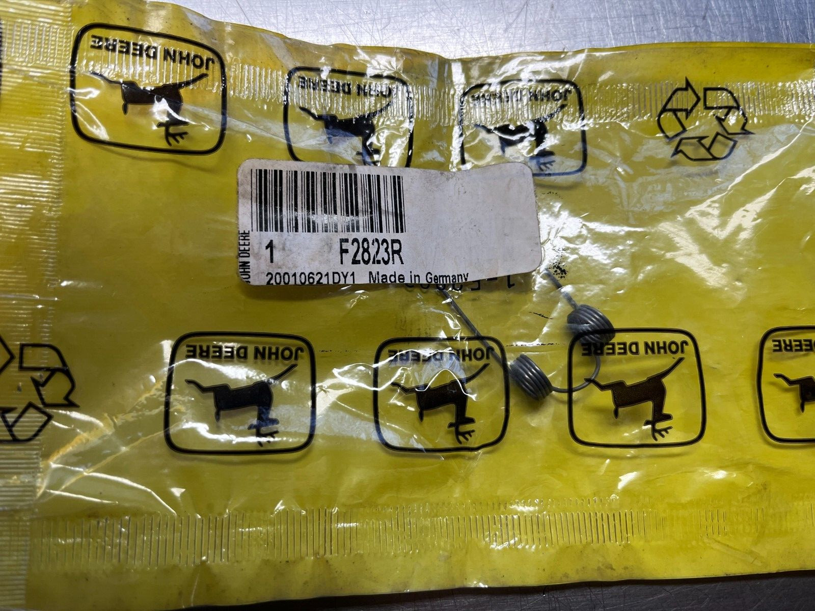 F2823R Genuine OEM John Deere SPRING