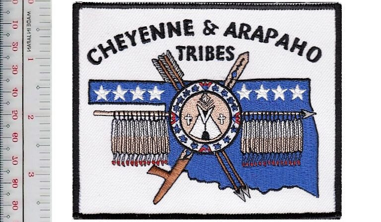 American Indian Tribal Seal Oklahoma Cheyenne & Arapaho Tribes NO TARIFF