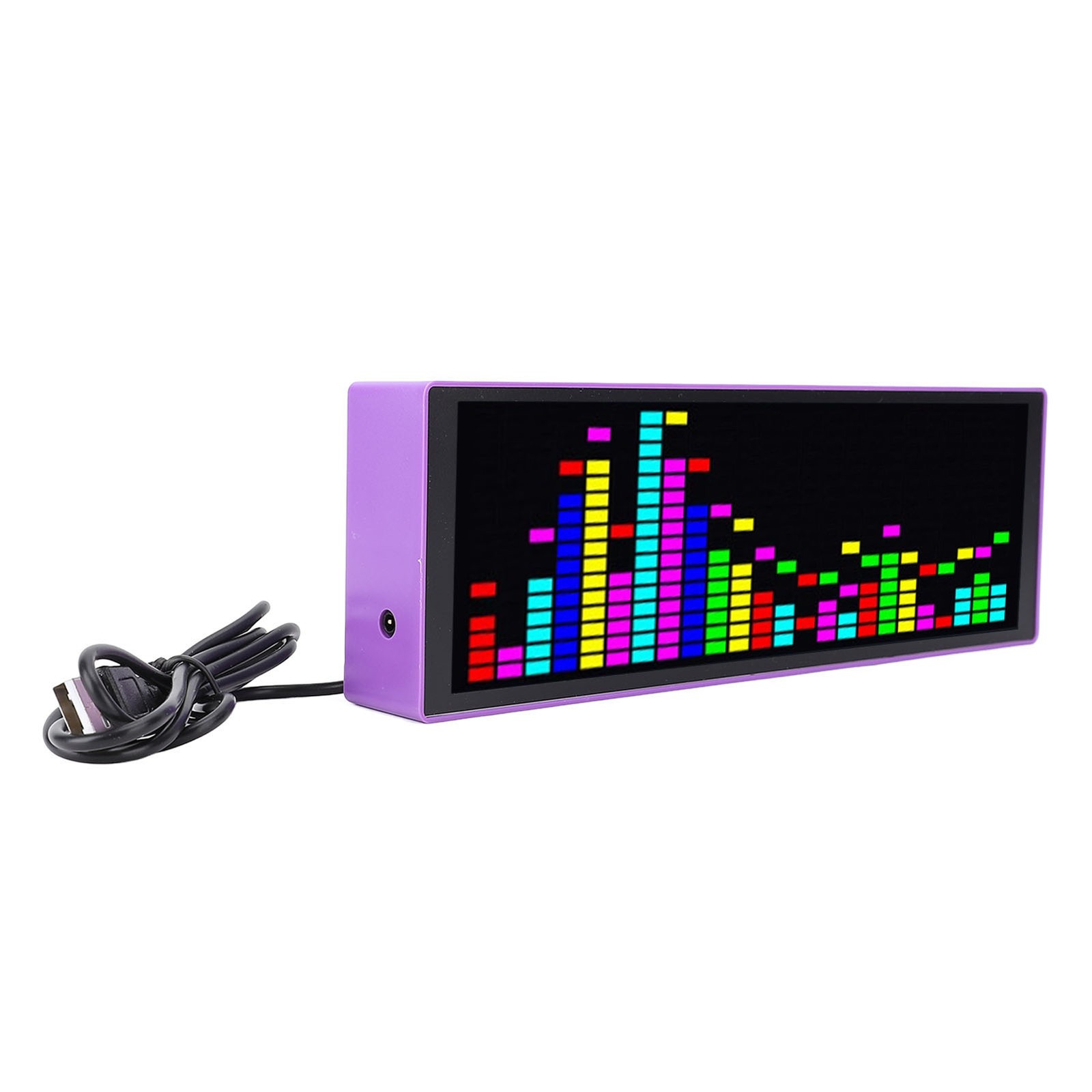 RGB LED Music Spectrum Display With Dynamic Visual Effects For Music Lovers Use