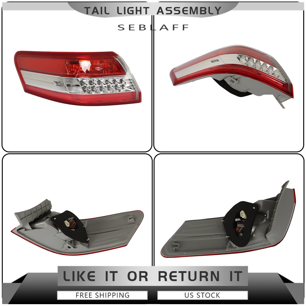 Tail Light Assembly Outer Rear Left Driver Side New For Toyota Camry 2010 2011
